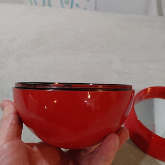 Vintage MCM eyeball mirror - Picture 4 of 8